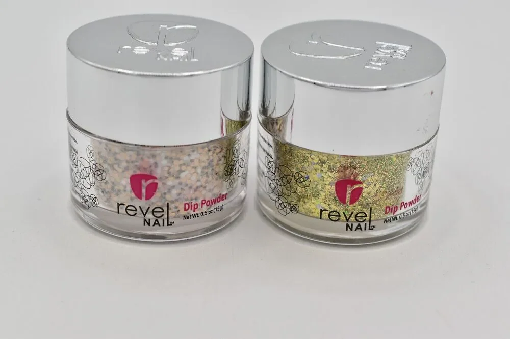 Revel Dip Powder January GOR 2022 Sassy DOR20-4 0.5oz Glitter LOT NEW RARE
